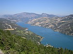 Photo du lac de Serre-Ponon