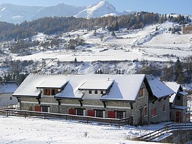 Photo du gte en hiver